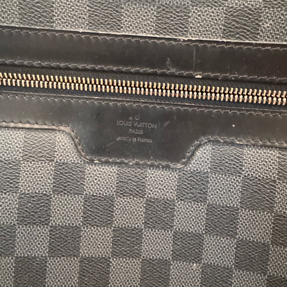 Vintage Louis Vuitton 55 Damier Graphite Business Suitcase Travel luggage - Picture 2 of 16